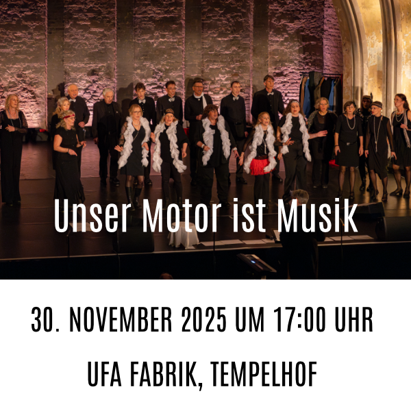 Tickets kaufen für Unser Motor ist Musik am 30.11.2025